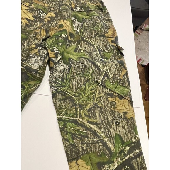 Mossy Oak Obsession Pants Mens Medium 40/42 XL Camo Cargo Hunting Outdoors - Picture 11 of 16